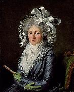 unknow artist Portrait of Madame de Genlis oil painting reproduction
